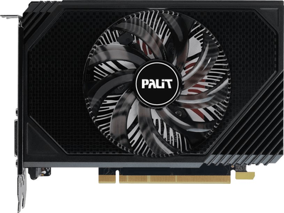 Відеокарта Palit PCI-Ex GeForce RTX 3050 StormX 6GB GDDR6 (96bit) (1470/14000) (1 x DisplayPort, 1 x HDMI, 1 x DVI) (NE63050018JE-1070F)