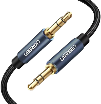 Kabel Ugreen mini-jack 3.5 mm - mini-jack 3.5 mm 5 m Black (6957303816897)
