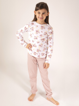 Piżama młodzieżowa dla dziewczynki Nicol 203036 140 cm Wielobarwna (5905601024309)