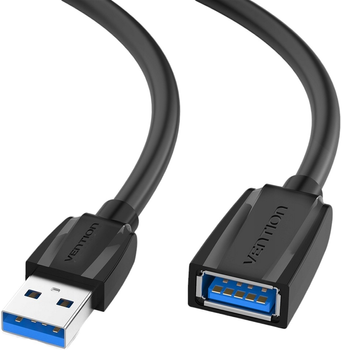 Подовжувач Vention USB Type-A - USB Type-A 3 м Black (VAS-A45-B300)