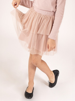 Młodzieżowa letnia spódnica dla dziewczynki Nicol 203174 140 cm Beżowa (5905601025955)