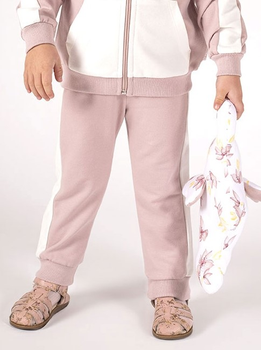 Дитячі спортивні штани для дівчинки Nicol 203278 86 см Бежеві (5905601027126)