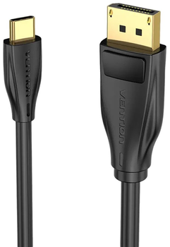 Кабель Vention USB Type-C - DisplayPort 1.5 м Black (6922794756038)