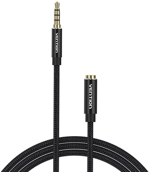 Przedłużacz audio Vention 3.5 mm - 3.5 mm 3 m Black (6922794765696)