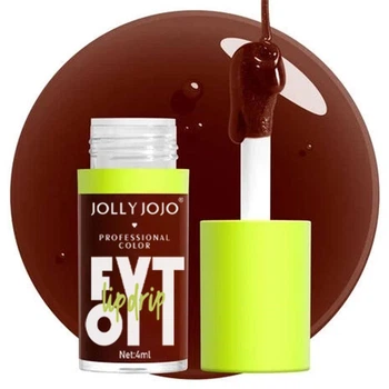 Блиск-олія для губ JOLLY JOJO Professional Makeup Fyt Oil Lip Drip 06 Black Chocolate 4 мл