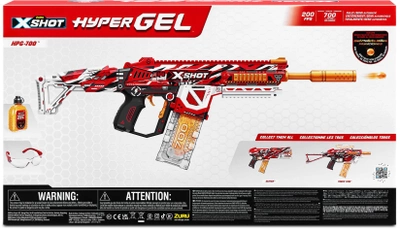 Гвинтівка Zuru X-Shot Hyper Gel Sub Machine Gun (4894680028074)
