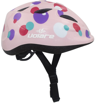 Kask rowerowy Volare Kids XS 47-51 cm Różowy (8715347010767)