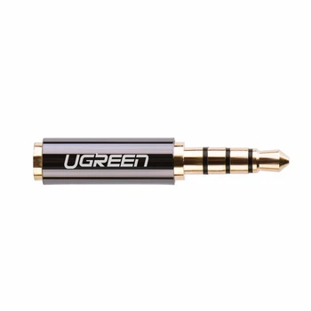 Перехідник UGREEN аудіо 3.5 mm штекер to 2.5 mm роз'єм Black (20502)