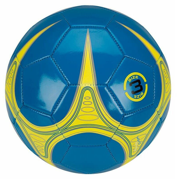 Piłka nożna Avento Rozmiar 3 Niebiesko-żółta (8716404284763)