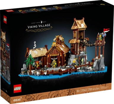 Конструктор LEGO Ideas Село вікінгів 2103 деталей (21343)