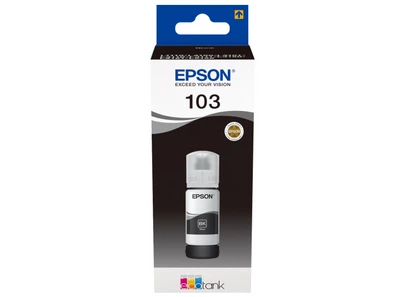 Чорнило Epson 103, Black, для L3100/L3101/L3110/L3150, 65 мл (C13T00S14A)