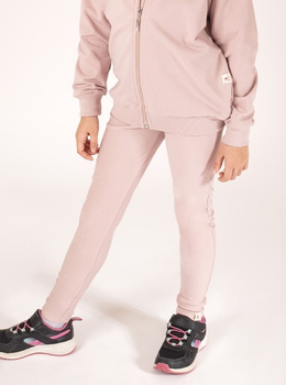 Młodzieżowe legginsy dla dziewczynki Nicol 203281 146 cm Beżowe (5905601027348)