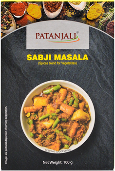 Приправа Сабжи Масала Patanjali 100 г (AXK2300001)