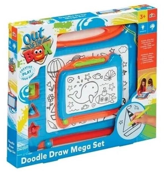 Zestaw magnetycznych tablic do rysowania Out Of The Box Doodle Draw 2 zst (5056289418321)