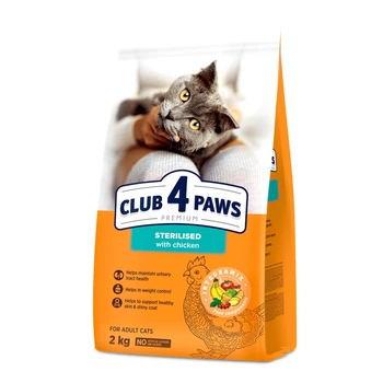 Сухой корм Club 4 Paws Adult Cats Sterilised - сухой корм для стерилизованных кошек 2 кг (B4640711)