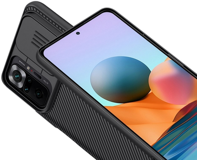 Панель Nillkin CamShield для Xiaomi Redmi Note 10 Pro/10 Pro Max Black (6902048216174)