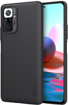 Панель Nillkin Super Frosted Shield для Xiaomi Redmi Note 10 Pro/10 Pro Max Black (6902048216198)