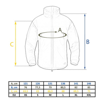 Куртка зимова Helikon-Tex Level 7 Climashield® Apex 100g Flecktarn XXL