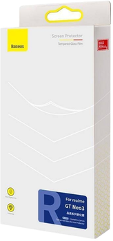 Загартоване скло Baseus для Realme GT Neo 3 Transparent (P6001205B201-03)