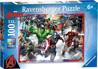 Puzzle Ravensburger Avengers - Zgromadzenie 100 elementów (4005556107711)