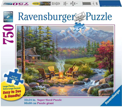 Puzzle Ravensburger Brzeg rzeki 750 elementów (4005556164455)