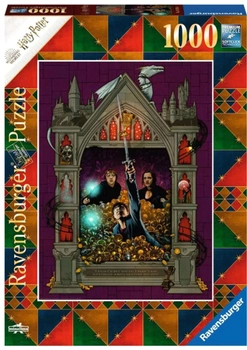 Puzzle Ravensburger Kolekcja Harry Potter 4 1000 elementów (4005556167494)