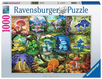 Puzzle Ravensburger Beautiful Mushrooms 1000 elementów (4005556173129)