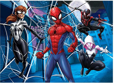 Пазл двосторонній Lisciani Maxi Floor Marvel Spiderman 60 елементів (8008324099757)