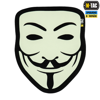 M-Tac нашивка Anonymous Black/GID