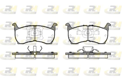 Колодки тормозные дисковые, к-кт. RoadHouse 2164.00