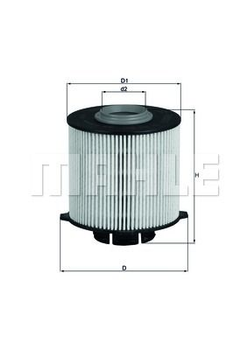 Топливный фильтр Knecht KX265D