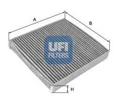 Фильтр, воздух во внутренном пространстве UFI 54.171.00