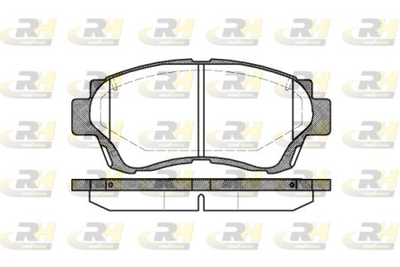 Колодки тормозные дисковые, к-кт. RoadHouse 2370.00