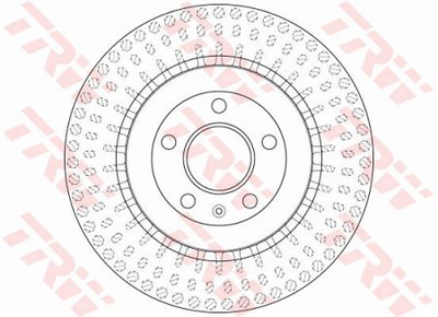 Диски гальмові TRW TRW DF6175S