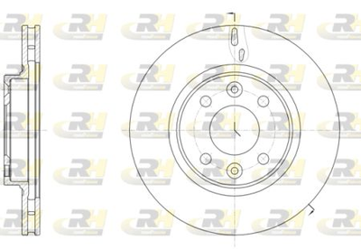 Тормозной диск RoadHouse 61535.10