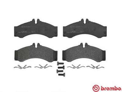 Тормозные колодки дисковые, к-кт. Brembo P50 028