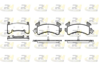 Колодки тормозные дисковые, к-кт. RoadHouse 2515.00