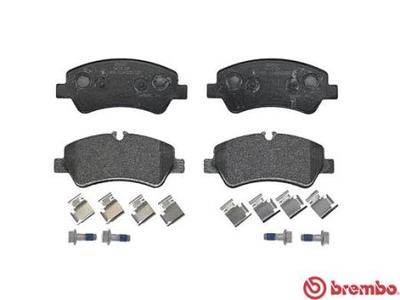 Тормозные колодки дисковые, к-кт. Brembo P24 160