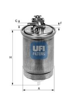 Топливный фильтр UFI 24.391.00