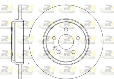 Тормозной диск RH 6631.00
