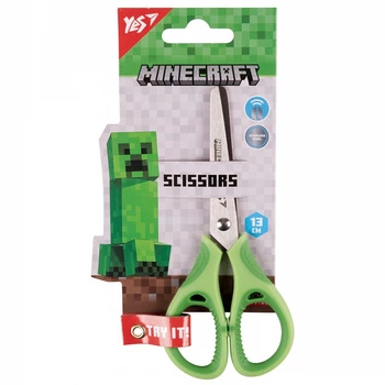 Ножицы детские с резиновыми вставками 13 см Minecraft 480430 YES