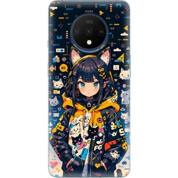 Силіконовий Чохол з Картинкою для OnePlus 7T Принт (Аніме, Anime) (38481-ysm003)