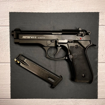 Стартовий пістолет Beretta Mod 92, Retay Arms, Беретта 92 під холостий патрон 9мм, Сигнальний, Шумовий
