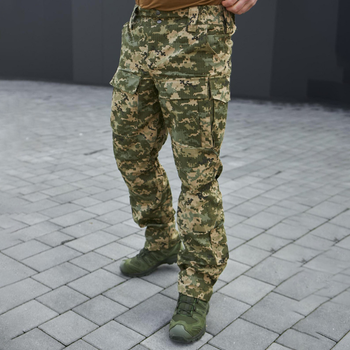 Мужские штаны "М-5" рип-стоп с влагозащитной пропиткой пиксель размер 6XL