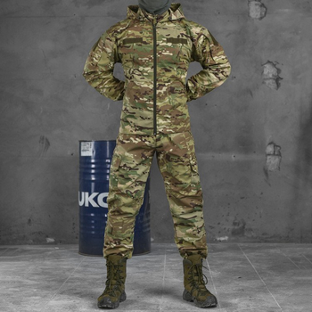 Мужская форма куртка + брюки "7.62 Tactical axiles" Rip-Stop мультикам размер 2XL