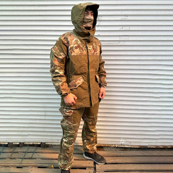 Мужской костюм "Горка" куртка + брюки рип-стоп мультикам размер S