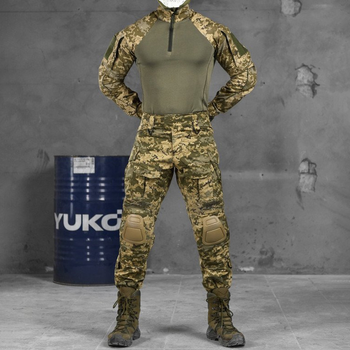 Мужской костюм Combat G3 рип-стоп Убакс + Брюки пиксель размер XL