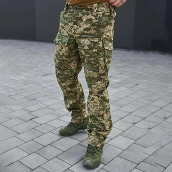 Мужские штаны "М-5" рип-стоп с влагозащитной пропиткой пиксель размер 7XL