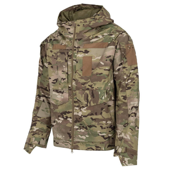 Демісезонна чоловіча куртка "Hunter" Canvas Streatch із сітчастою підкладкою мультикам розмір 3XL