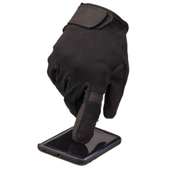 Сенсорні рукавиці MIL-TEC із накладкою Eva чорні розмір 2XL